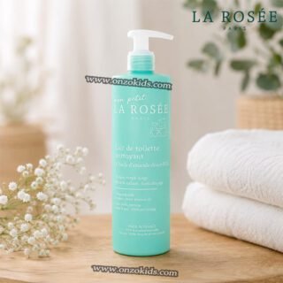 Lait de toilette nettoyant bébé à l'huile d'amande douce BIO - La Rosée