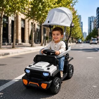 Quad Électrique pour Enfant avec Poignée Directionnelle