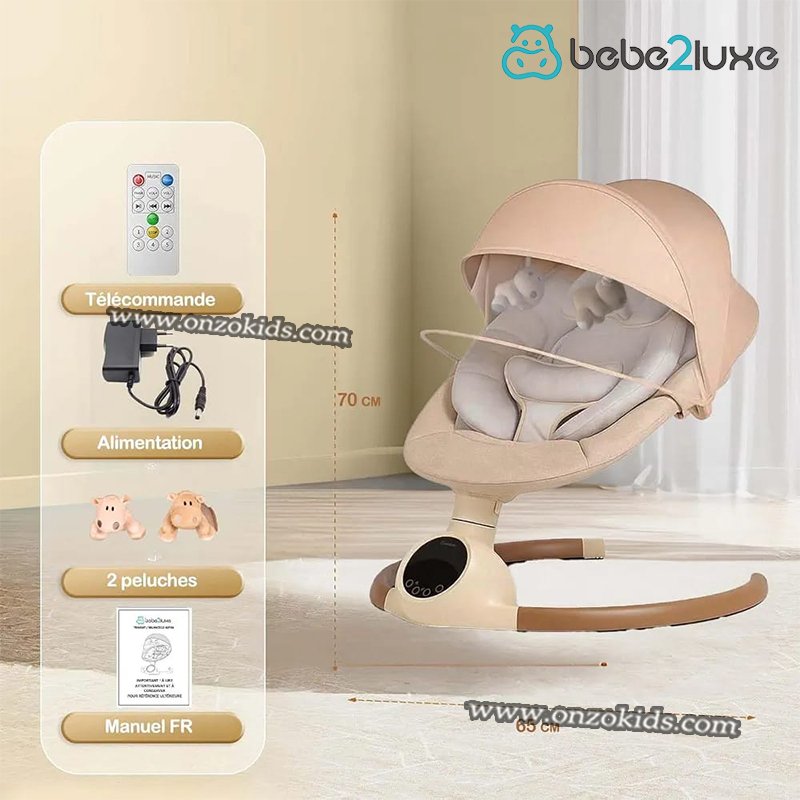balancelle électrique ALPHA - BEBE2LUXE – Image 8
