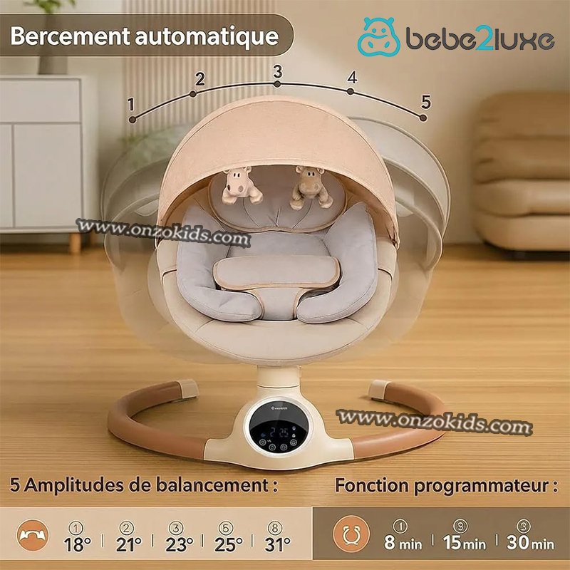 balancelle électrique ALPHA - BEBE2LUXE – Image 5