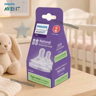 Lot de 2 Tétines Natural Response Liquides épais - Avent Philips