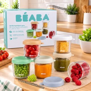 Coffret 6 portions en verre 250ml – Béaba