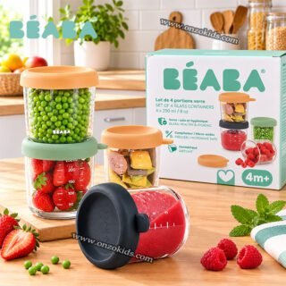 Coffret 4 portions verre 250ml - Béaba