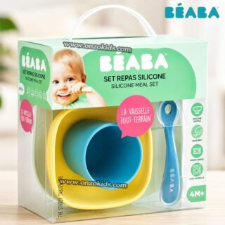 Coffret Repas Silicone Avec Ventouse - Béaba