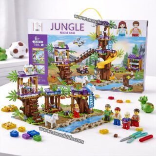 Jungle Rescue Base – Aventure Magique dans la Chambre Bébé