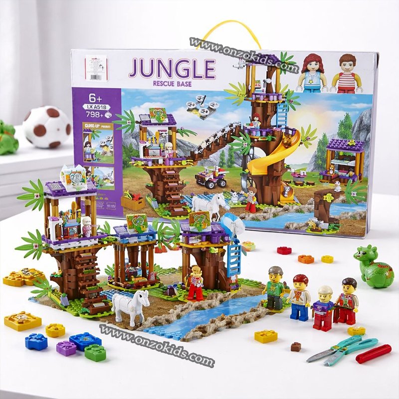 Jungle Rescue Base – Aventure Magique dans la Chambre Bébé
