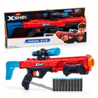 Pistolet à Fléchettes Excel Hawk Eye avec Technologie Air Pocket – X Shot