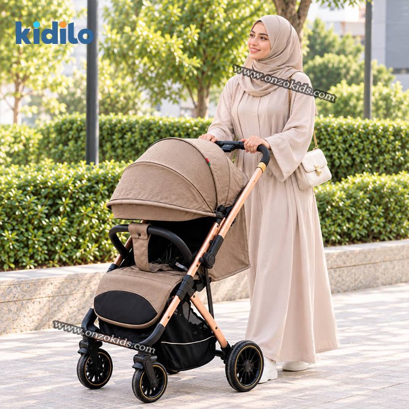 Poussette compacte valise réversible – Kidilo