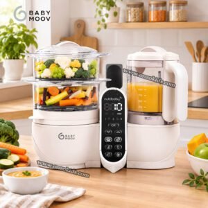 Robot Cuiseur, Babycook évolutif Nutribaby+ | Babymoov - Beige