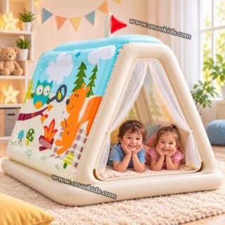 Tente de jeu gonflable pour enfants à motif animal - INTEX