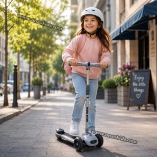 Trottinette à 3 roues avec guidon réglable - Ferdi