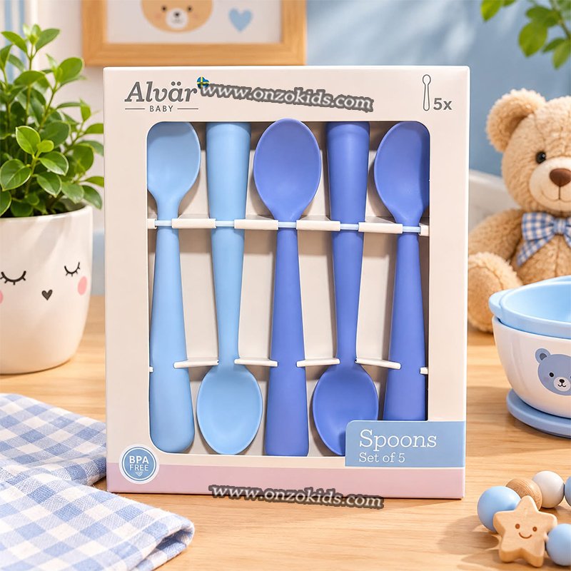Lot de 5 cuillères pour Bébé - Alvär – Image 4
