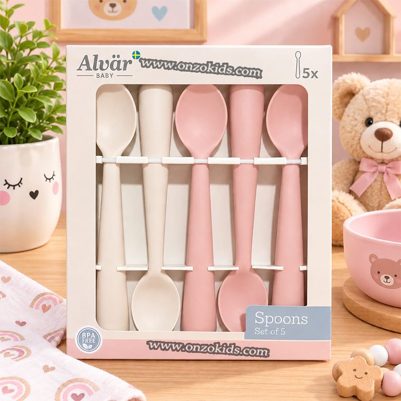Lot de 5 cuillères pour Bébé - Alvär – Image 3