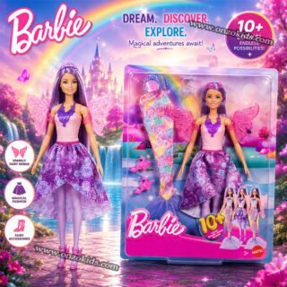Poupée Coffret fée avec accessoires – Barbie