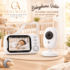 Babyphone vidéo, Camera pour bébé - Solbita