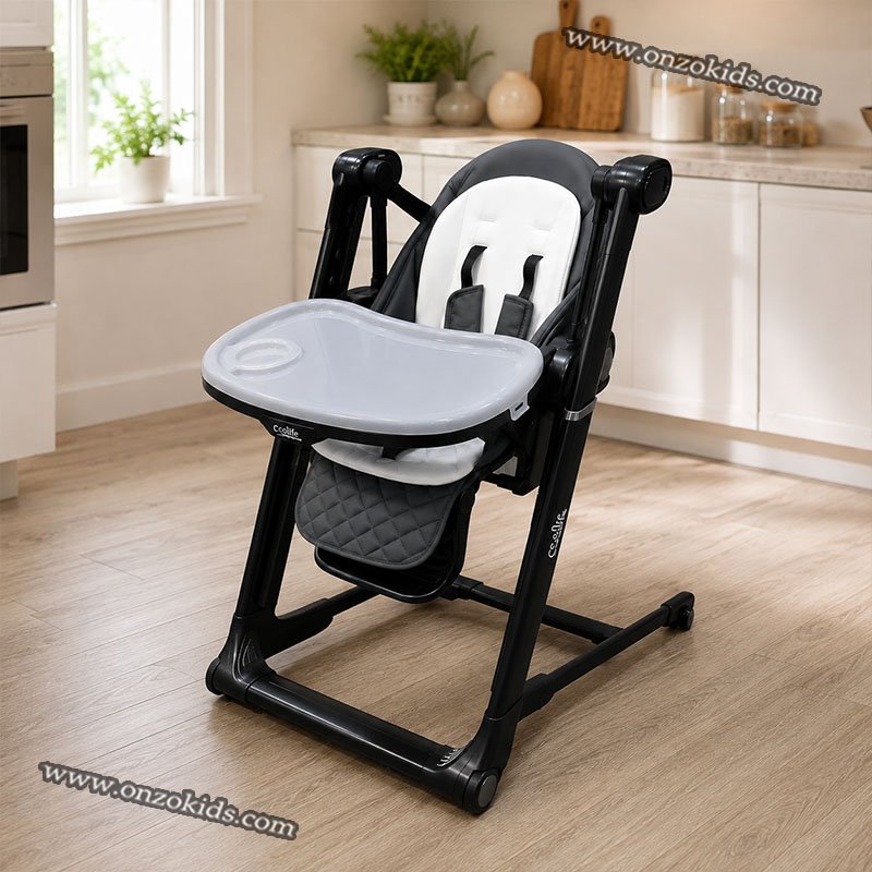 Chaise huate balancoire éléctrique 3 en 1 pour bébé - Chanou – Image 8