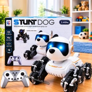 Chien Robot Cascadeur Télécommandé – Stunt Dog