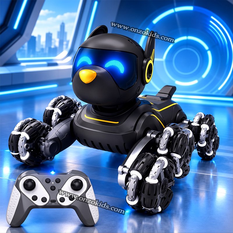 Chien Robot Cascadeur Télécommandé – Stunt Dog – Image 2
