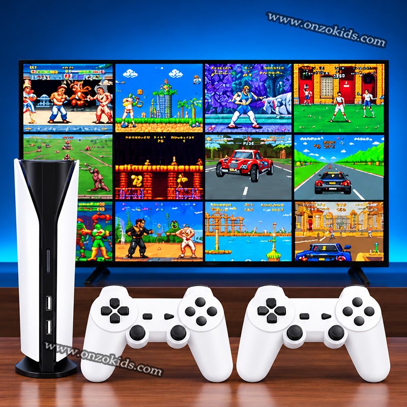 Console de Jeux Rétro GS6 avec Plus de 20 000 Jeux Intégrés – Image 2