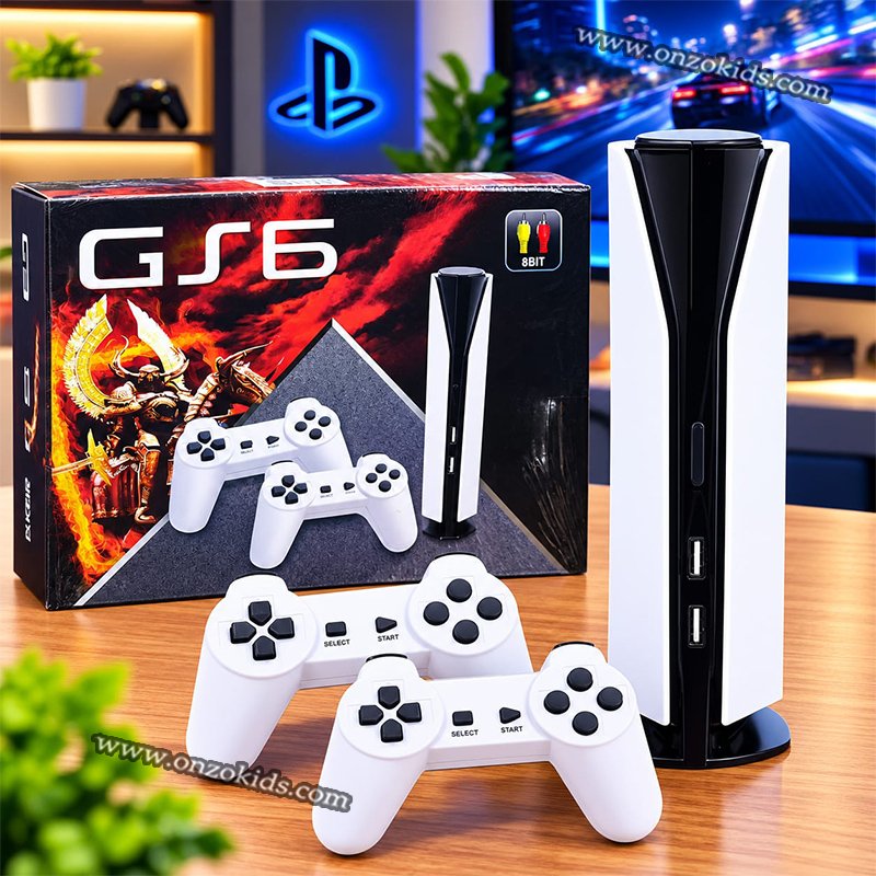 Console de Jeux Rétro GS6 avec Plus de 20 000 Jeux Intégrés