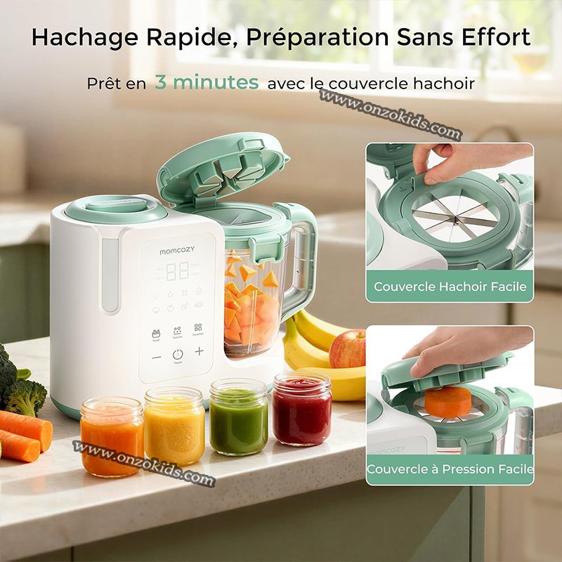 Cuiseur à Vapeur de repas pour bébé - Momcozy – Image 3