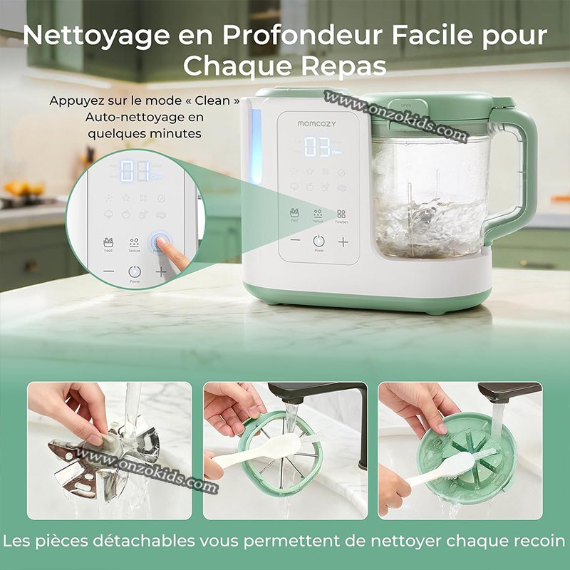 Cuiseur à Vapeur de repas pour bébé - Momcozy – Image 4