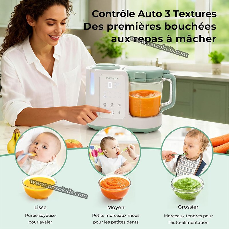 Cuiseur à Vapeur de repas pour bébé - Momcozy – Image 2