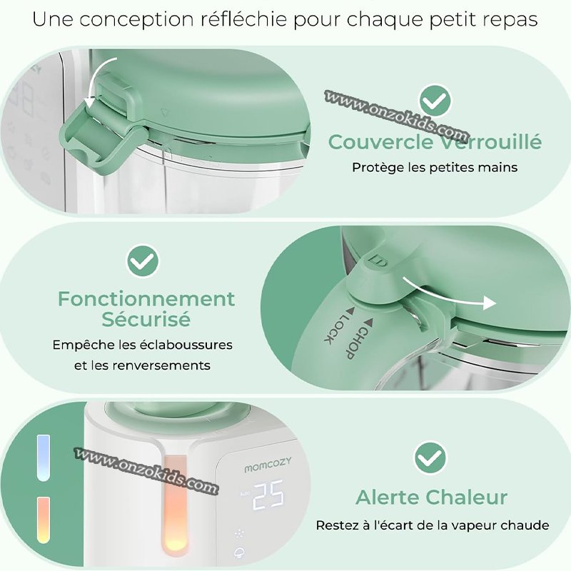 Cuiseur à Vapeur de repas pour bébé - Momcozy – Image 5