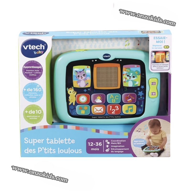 Tablette Super des P’tits Loulous première Tablette EnfantVersion FR – Vtech – Image 4