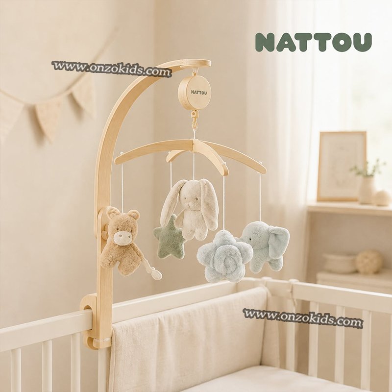 Mobile musicale en bois Fanfan - Nattou – Image 3